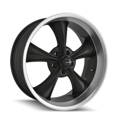 The Wheel Group black auto part