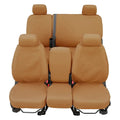 20C EXPLORER POLYCOTTON SEATSAVER CUSTOM FRONT ROW SEAT COVERS TAN
