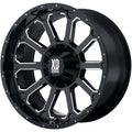 BOMB 18X9 5X110.00/5X115.00 BLACK (
