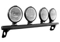N-Fab Light Bar 09-14 Ford F150/Lobo/Raptor - Gloss Black - Light Tabs
