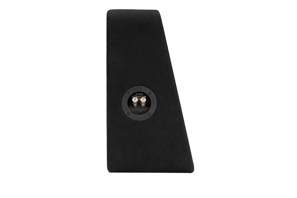 CompC 10-inch (25cm) Sub in Thin Profile Enclosure 2-Ohm RoHS Compliant