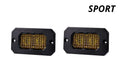 Diode Dynamics Stage Series 2in LED Pod Sport - Yellow Combo Flush ABL (Pair)