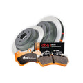 DBA 06-07 Subaru Impreza WRX Rear 4000 Series Plain Rotor