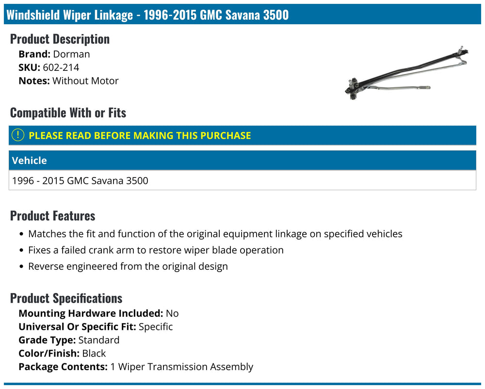 WIPER TRANSMISSION