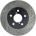 StopTech Power Slot 11/92-01 Subara Impreza / 95-01 Outback Front Left Drilled & Slotted Rotors