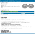 Power Stop 07-13 Mazda 3 Front Evolution Drilled & Slotted Rotors - Pair