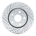 DFC 18-25 Jeep Wrangler Front Left Drilled & Slotted Geoperformance Rotor