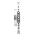 R1 Concepts Brake Rotor Drilled and Slotted Silver Fits Ram 1500