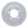 DFC 07-22 Lexus LX570 Front Left Drilled & Slotted Geoperformance Rotor