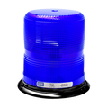 LED BEACON: PULSE II ALUMINUM BASE EPOXY FILLED MEDIUM PROFILE 1224VDC 11 FLASH PATTERNS BLUE