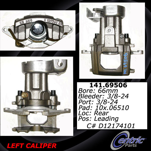 Centric 02-04 Hummer H1 Rear Right Rebuilt Caliper