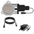 QTP 3.5in Bolt-On QTEC Electric Cutout Valve - Single