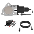 QTP 3in Bolt-On QTEC Electric Cutout Valve for Borla Exhausts - Single
