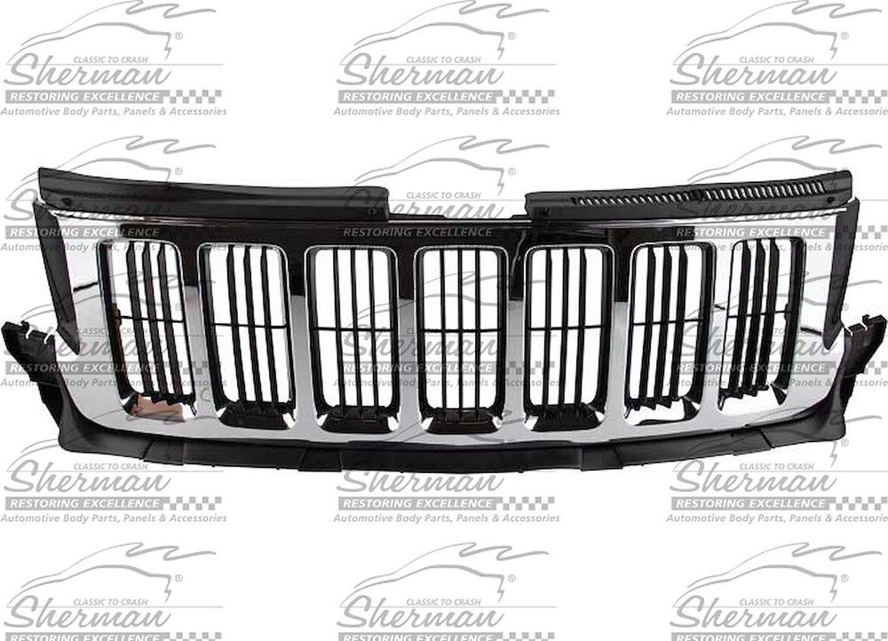 GRILLE ASSY DARK GRAY W/ CHROME MLDG GRAND CHEROKEE 1113