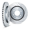 DFC 21-25 Ford F-150 Rear Drilled & Slotted Silver Rotors