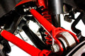 BMR 16-17 6th Gen Camaro Upper Control Arms Single Adj. Rod Ends - Red