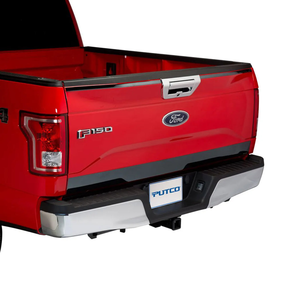 2022 F250/F350 SUPER DUTY UPPER TAILGATE ACCENTS (2 PCS) BLACK PLATINUM