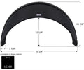 FENDER SKIRT, SINGLE, GULFSTREAM, F