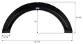 FENDER SKIRT, SINGLE, JAYCO, FS6704