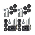 Rock Krawler 07-18 Jeep Wrangler JKU 4DR Front & Rear Bump Stop Kit (2in-4in)