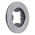R1 96-14 Acura EL Front Drilled & Slotted Silver Brake Rotor Set w/Optimum OE Pads and Hardware