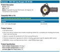 Gates 04-05 Volkswagen Jetta 4-Cyl. 1.9L Diesel Cold Side Turbocharger Hose