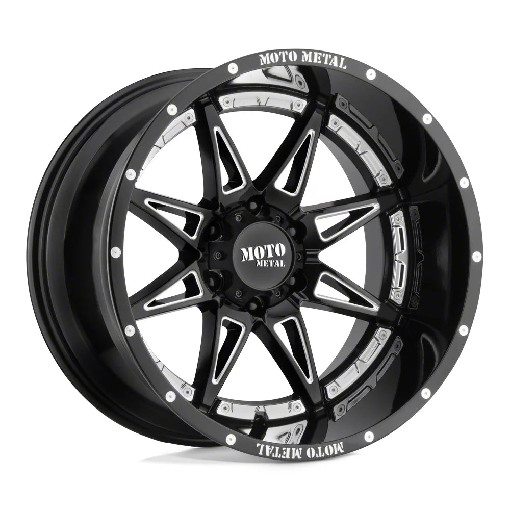 MO993 18X8.5 5X150 G-BLK MILL 18MM