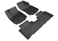 3D MAXpider 2018-2020 GMC Terrain Kagu 1st & 2nd Row Floormats - Black