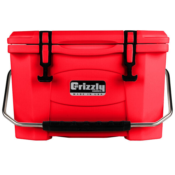 Grizzly Coolers red auto part