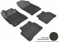 3D MAXpider 2007-2012 Nissan Altima Kagu 1st & 2nd Row Floormats - Black