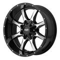 MO970 20X10 5X4.5 MACH G-BLK -24MM