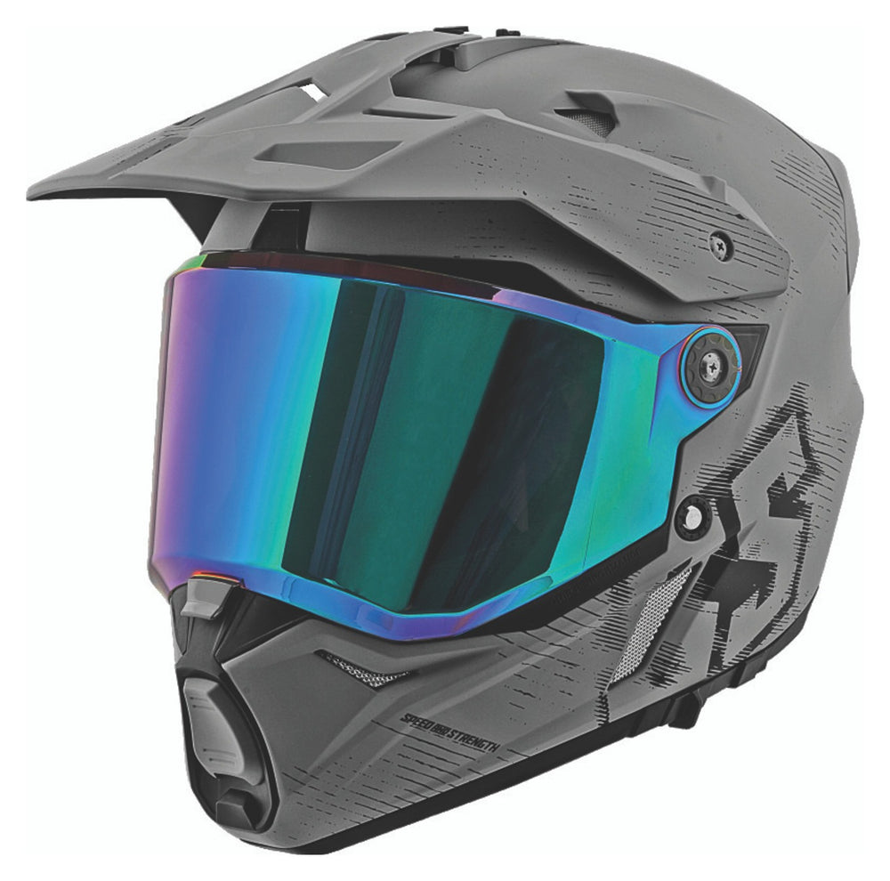 Speed and Strength SS2600 Fame and Fortune Helmet Black/Gold - Medium