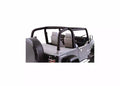 Rugged Ridge Roll Bar Cover Kit Black Denim 97-02 Jeep Wrangler