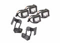Rugged Ridge 07-18 Jeep Wrangler JK Dual Cube Windshield LED Kit w/ Brackets