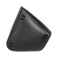 Willie & Max HD Sportsters, Custom Hard Tails Leather Swingarm Bag Dual Shock w/Blk Buckle - Black
