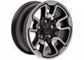 17 IN REPLICA WHEEL DG55 FITS DODGE RAM REBEL RIM 17X8 POLISHED W/SATIN WHEEL