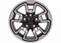 17 IN REPLICA WHEEL DG55 FITS DODGE RAM REBEL RIM 17X8 POLISHED W/SATIN WHEEL