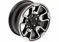 17 IN REPLICA WHEEL DG55 FITS DODGE RAM REBEL RIM 17X8 POLISHED W/SATIN WHEEL