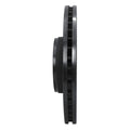 R1 05-11 Audi A6 (USA/Canada) Front Right Drilled & Slotted Black Brake Rotor