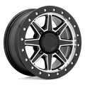 BUWEB 15X7 4X137 G-BLK-MACH 51MM