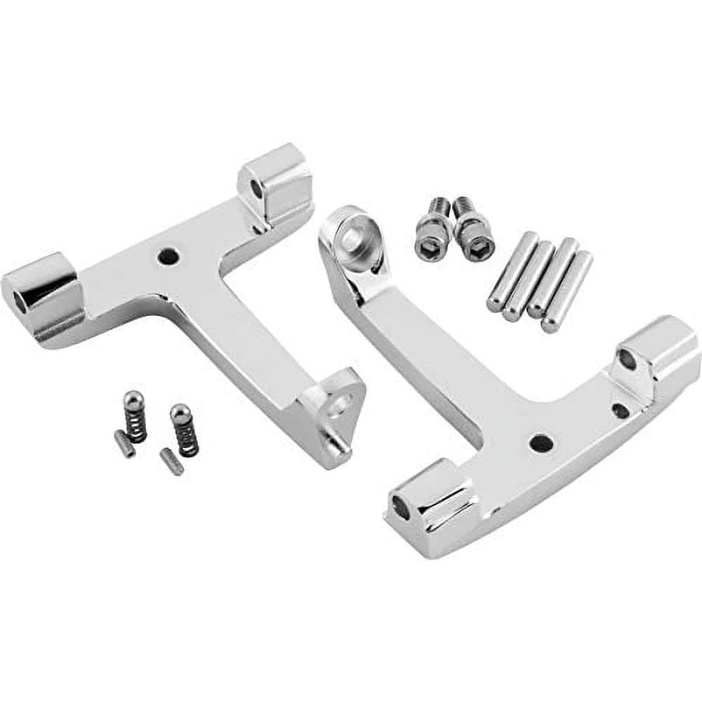 Bikers Choice 93-Up FLH FLT Chrome Passenger Floorboard Bracket Replaces H-D 53070-00A
