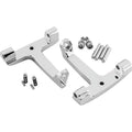 Bikers Choice 93-Up FLH FLT Chrome Passenger Floorboard Bracket Replaces H-D 53070-00A
