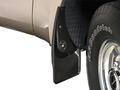 WeatherTech 2014+ GMC Sierra/Sierra Denali No Drill Mudflaps - Black
