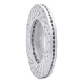 R1 03-11 Ford Crown Victoria Front Right Drilled & Slotted Geoperformance Rotor