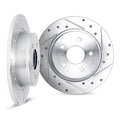 DFC 06-15 Lexus IS250 Rear Drilled & Slotted Geoperformance Rotors