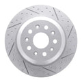 DFC 18-25 Jeep Wrangler Rear Right Drilled & Slotted Geoperformance Rotor