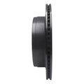 R1 04-06 Ford E-150 Club Wagon Rear Right Drilled & Slotted Black Brake Rotor