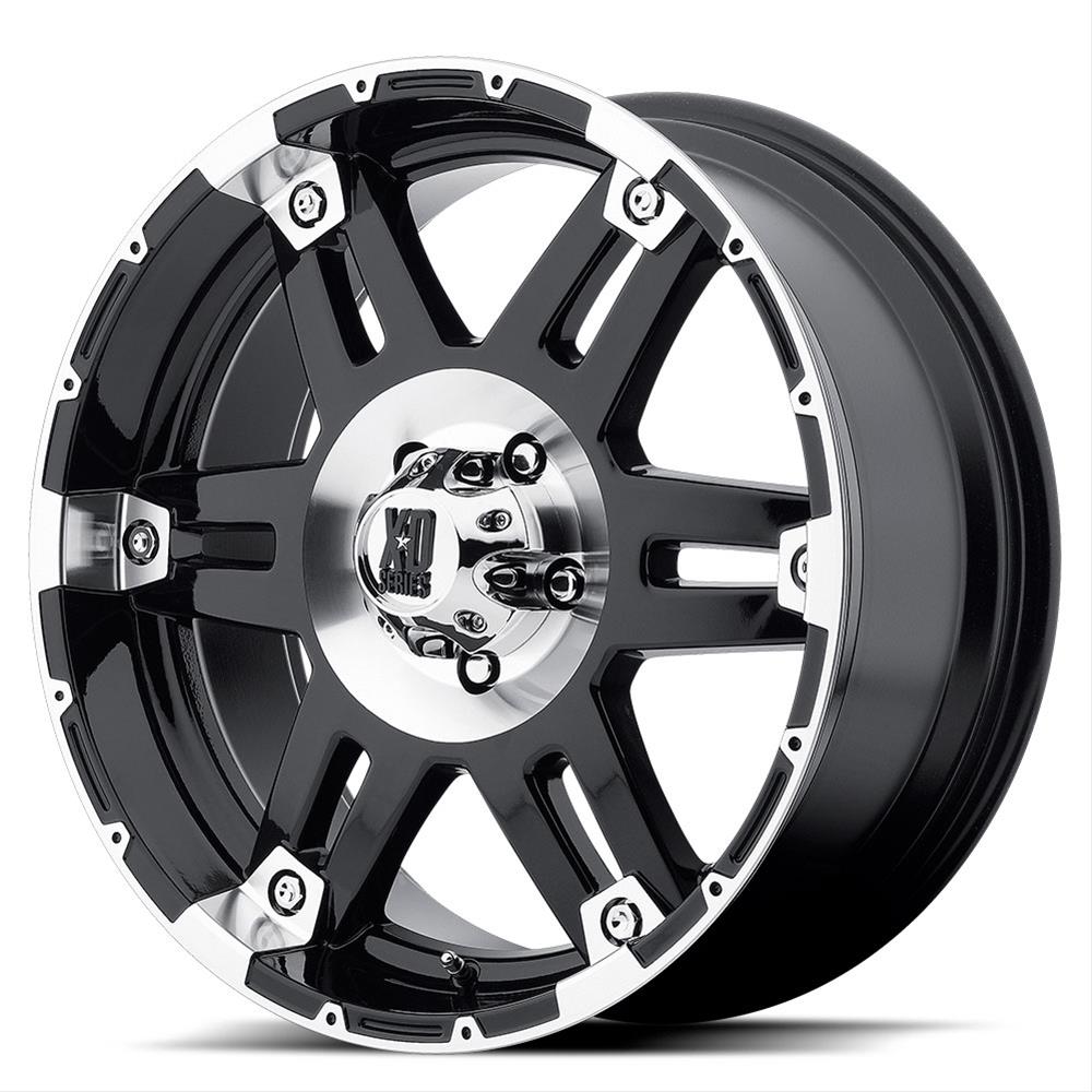 XD797 17X8 6X135 G-BLK MACH 18MM