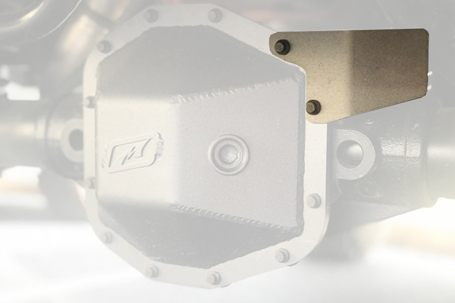 ~(23 lbs. 12X12X4)~ Jeep JL Differential Cover Front AND Rear Package 2018-Pres Wrangler JL Rubicon Dana 44 Bare Steel Motobilt