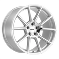 ~(52 lbs. 23X23X12)~ TSW CHRONO 21x10.0 5/120 ET35 CB76.1 SILVER W/MIRROR CUT FACE